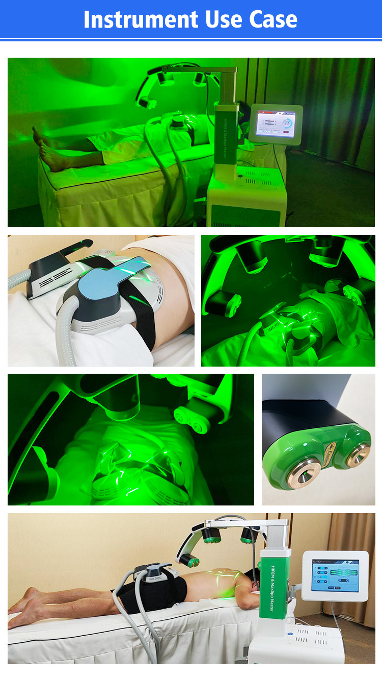 800W-3500W Body Sculptor Machine 10D Laser HIEMT Body Sculpt Machine For Tightening / Slimming