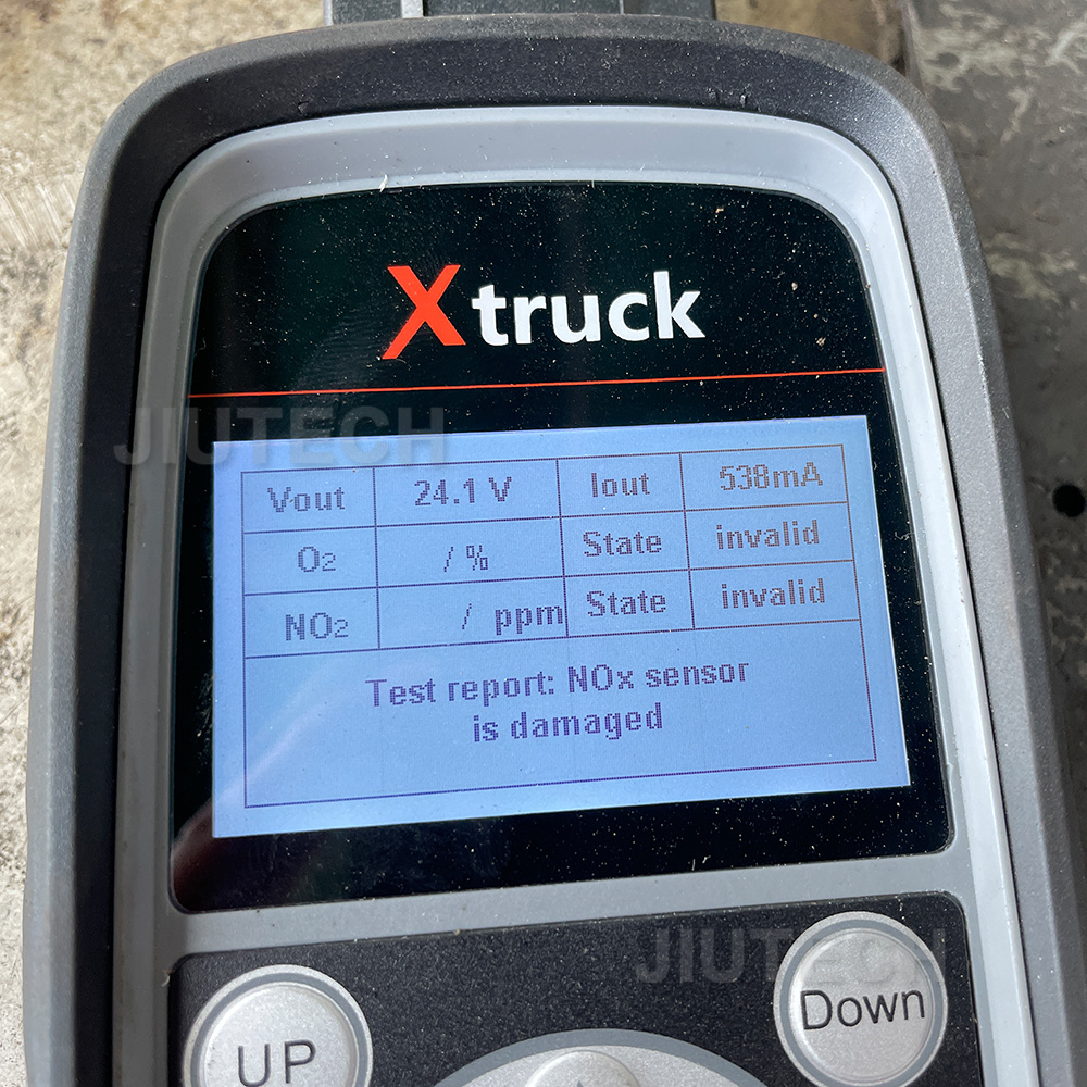 Dual NOx Sensor Y005 Diesel Engine Nitrogen Scanner With Temperature Sensors