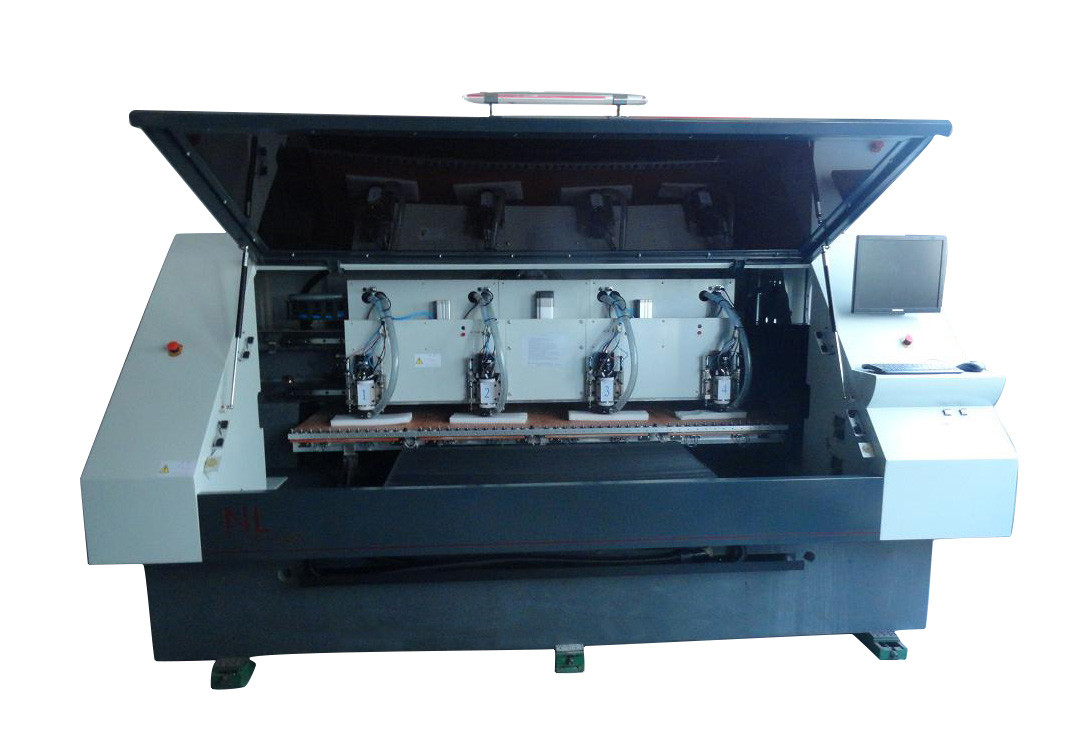 6 Spindle CNC PCB Milling Machine 180krpm High Speed Laser Broken Tool Detector