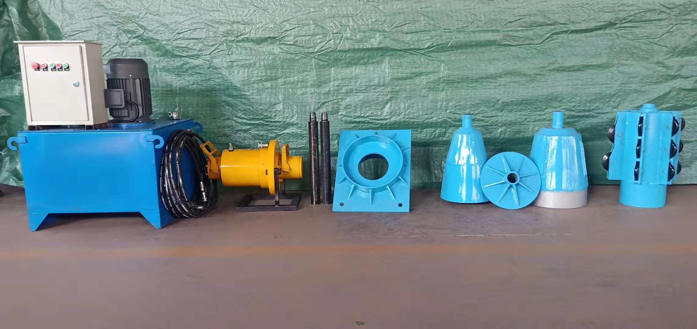 11KW 60*600 Rod Construction Pipe Bursting Equipment 250KN Load
