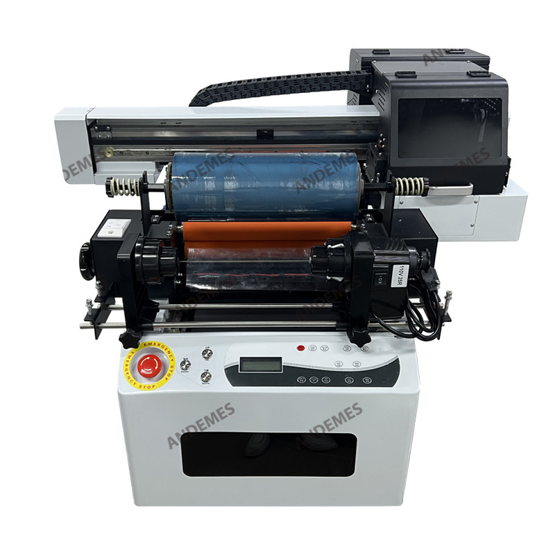 CMYKWWWW Ink Roll-to-Roll 4050 UV Printer for Phone Case Sticker Printing Solution