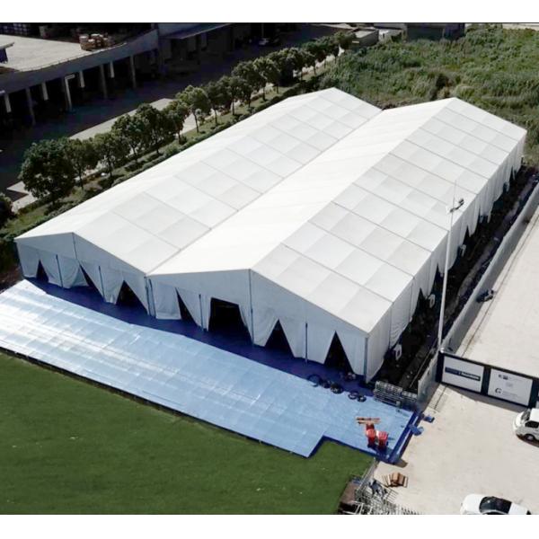 White Exhibition Canopy Tent For Advertising Event Easily Dismantled