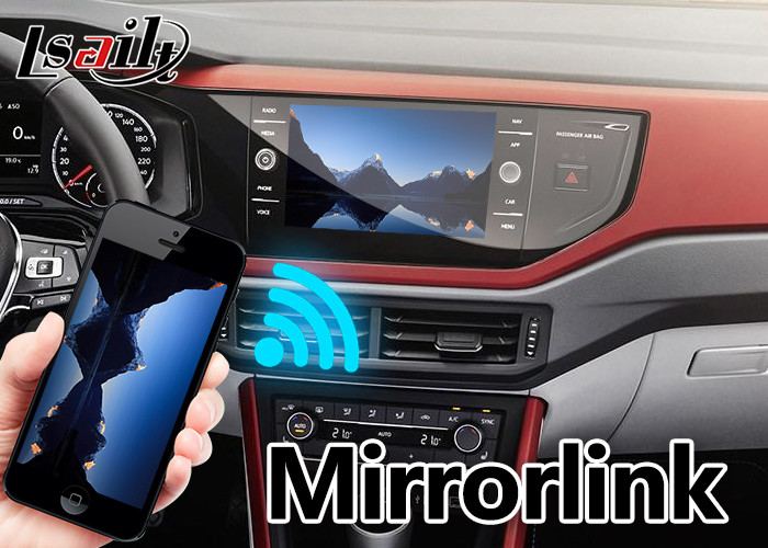 GPS Android navigation video interface cast screen google app for VW Polo MQB MIB MIB2 6.5 and 8 inches