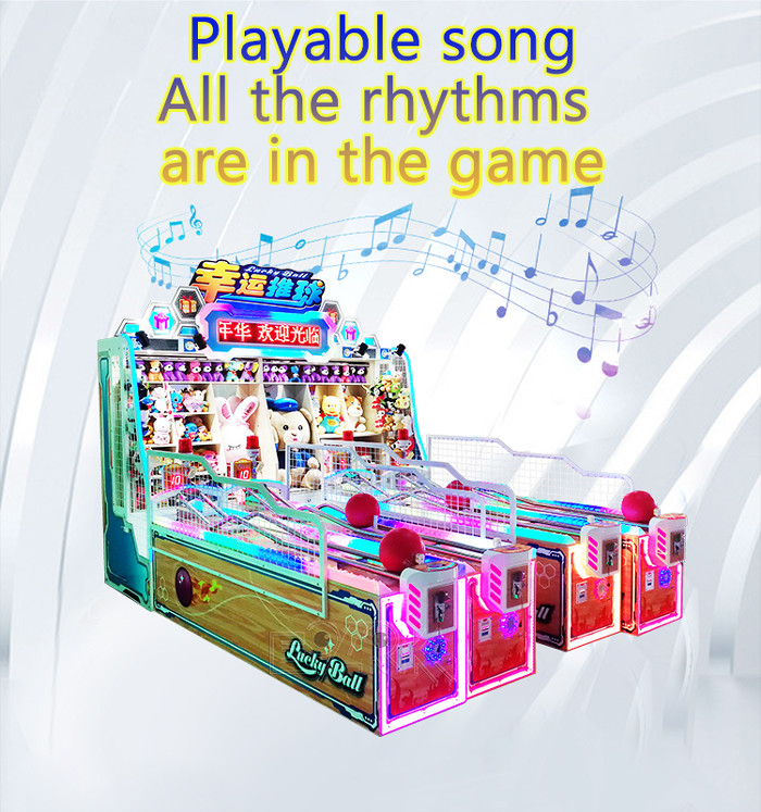 Ball Rolling Get Prize Arcade Amusement Game Machines Coin Operated