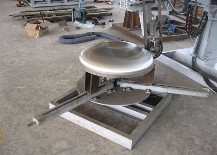 Optional Color Dished Head And Cone Polishing Machine With Small Column