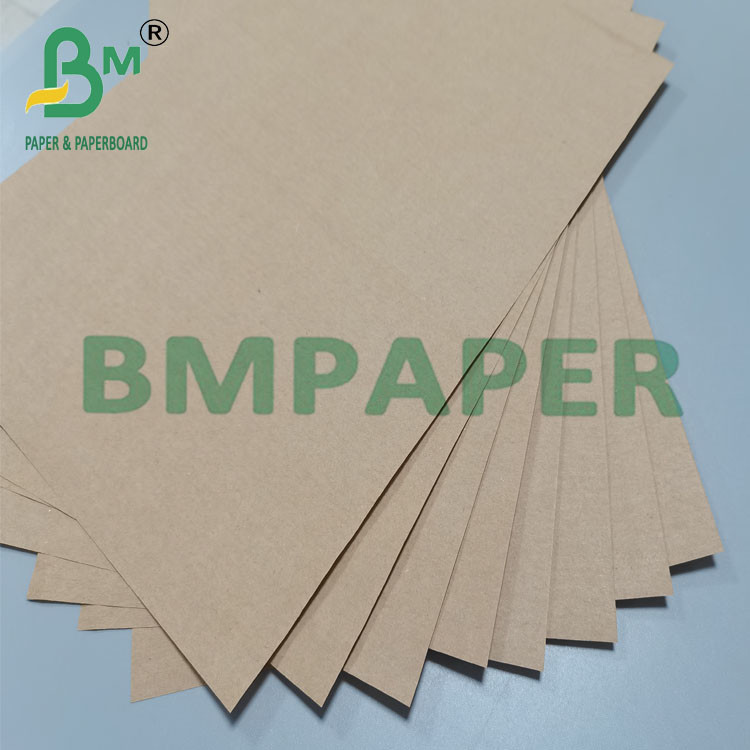 80g Brown Wet Strength Kraft Paper Roll For Frozen Food Packaging Label