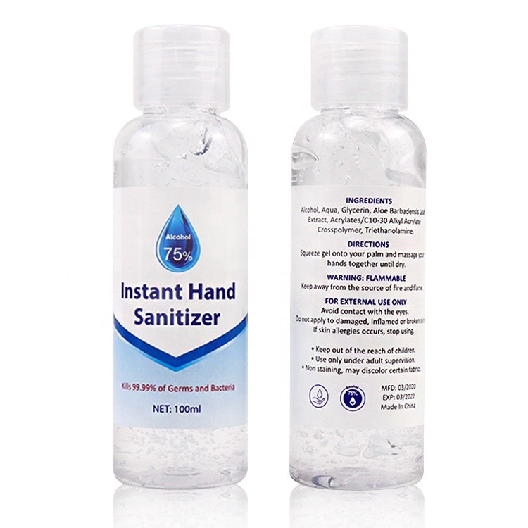 Fda Gel Compact Hand Sanitizer Alcohol Gel Packets Bulk Antibacterial