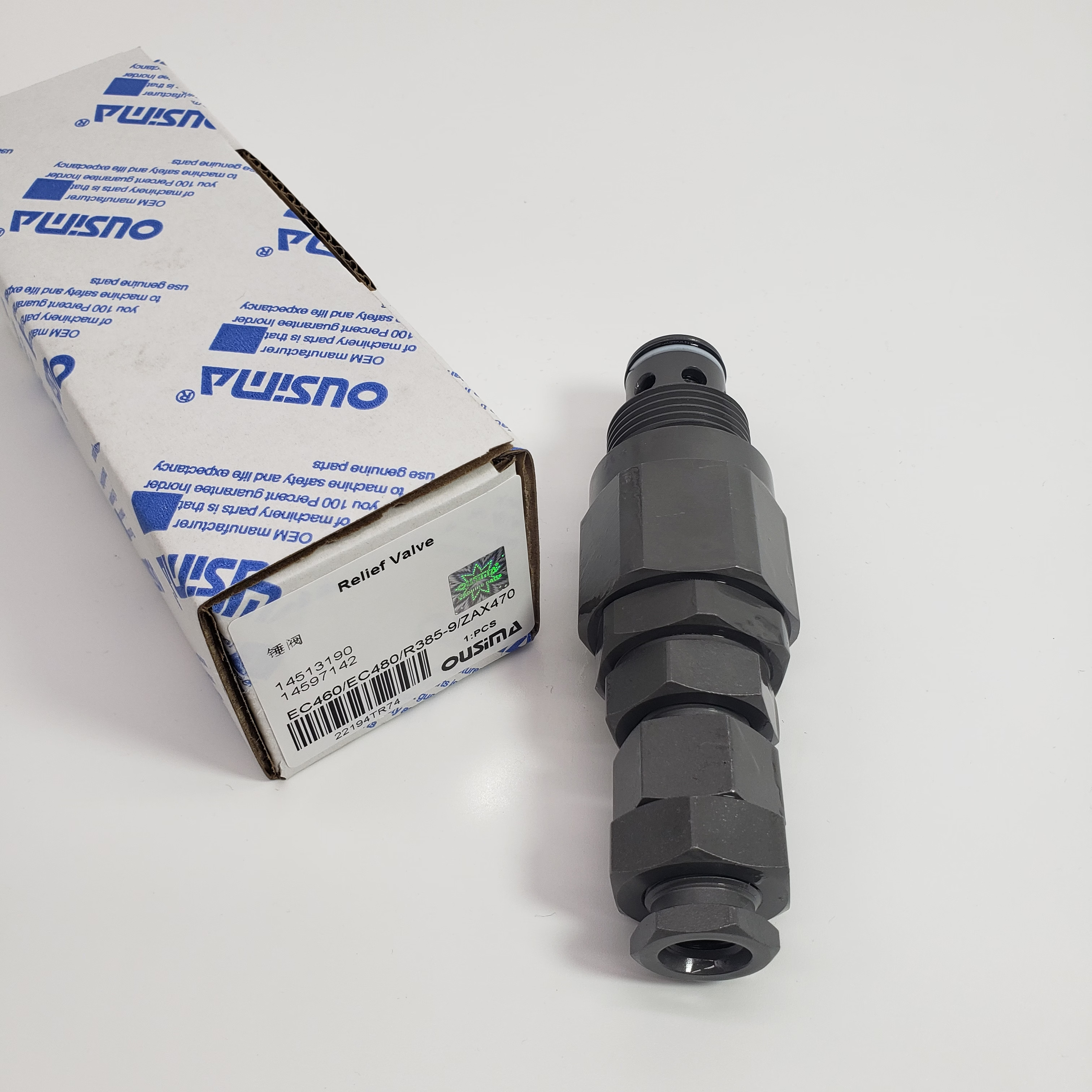 14597142 14513190 Relief Valve For EC460 HITACHI ZAX470