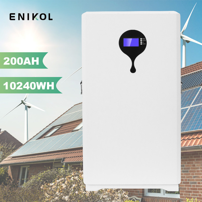51.2V 200Ah Lithium Iron Phosphate Solar Battery 10KWH Rated Capacity Lifepo4