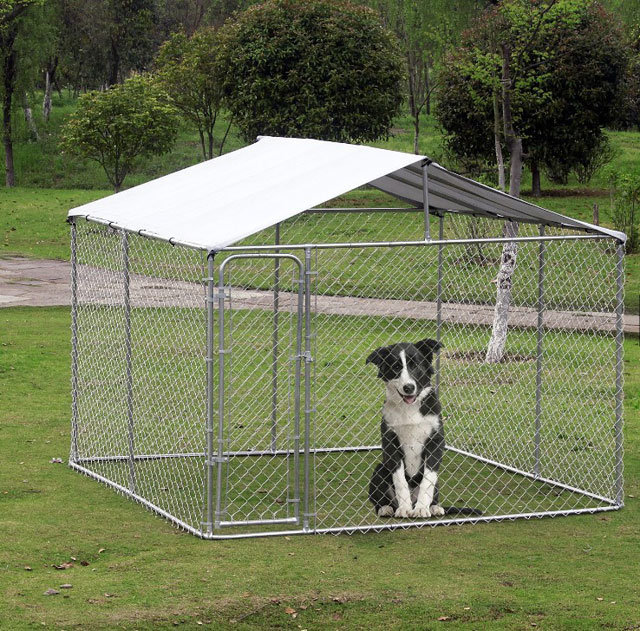 Factory Wholesale Chain Link Dog Run Kennel Dog Pens