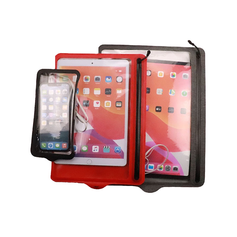 PVC TPU Waterproof Smartphone Pouch Finger Print Face Unlockable