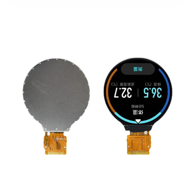1.28 Inch Round Type LCD Display 12 Pin Display 240x240 Driver GC9A01 SPI Interface