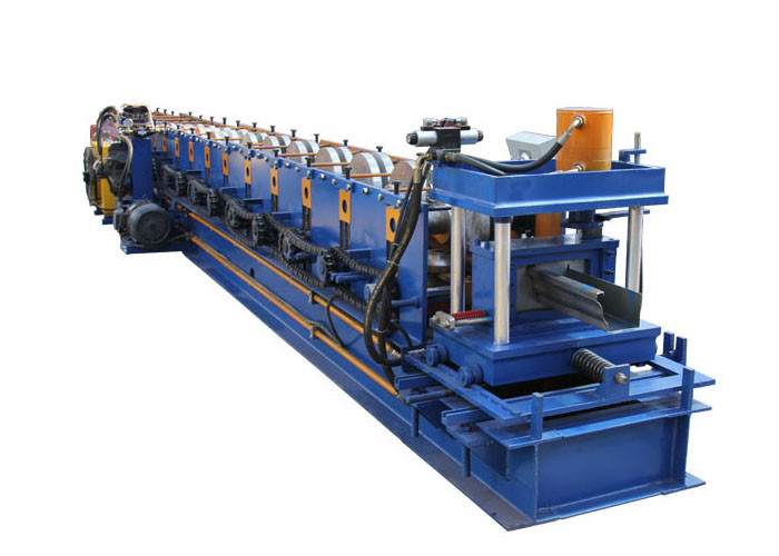 Galvanized and Aluminium metal Gutter roll forming Machine with customized designs