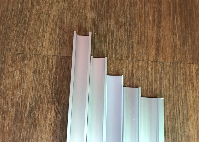Strong Pc Led Aluminium Channel , Pcb 12.2mm Led Tape Channel For Floor Lighting