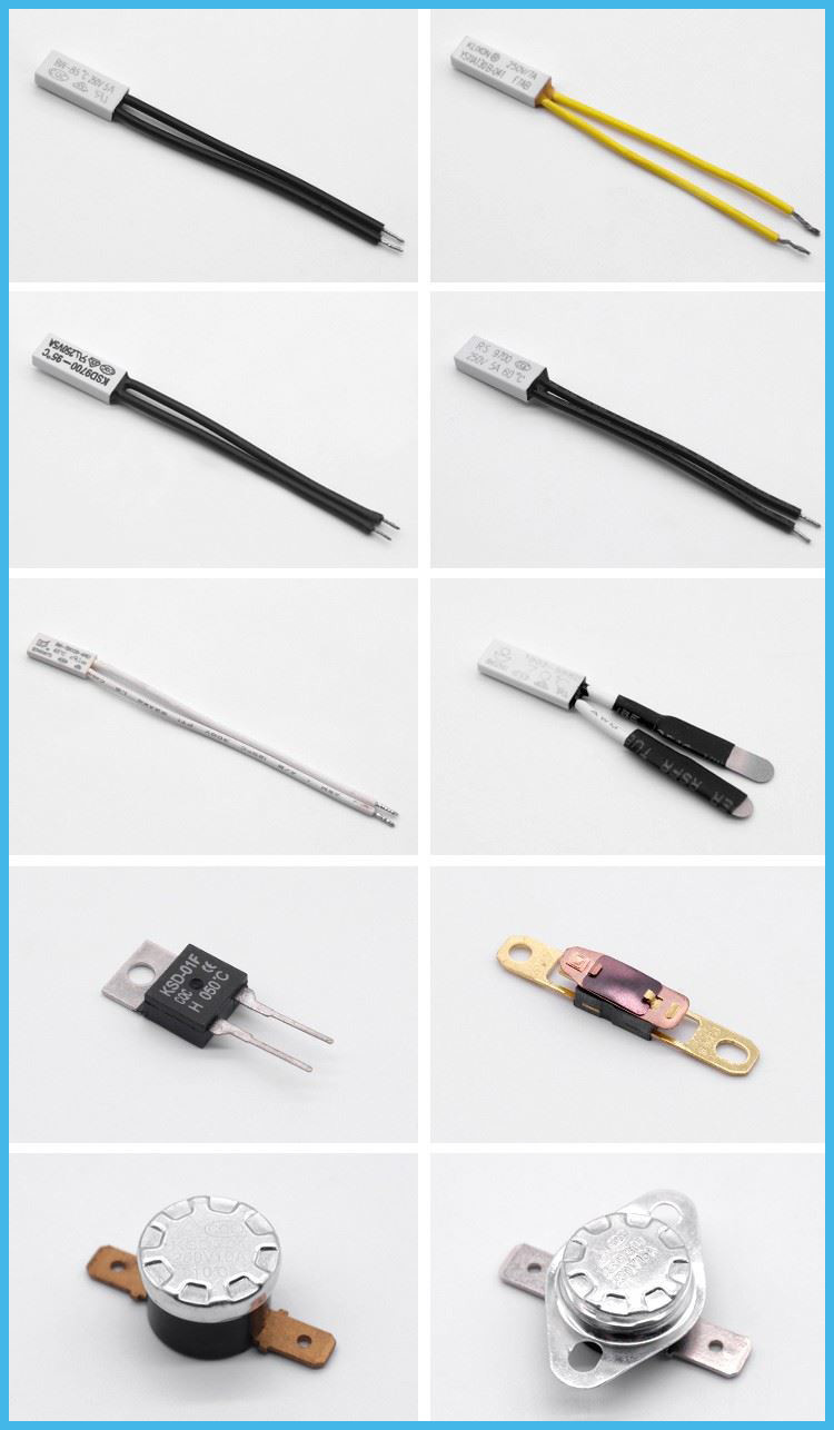KST A 10A Bimetal Temperature Switch CQC UL TUV Bimetal Thermostat Switch