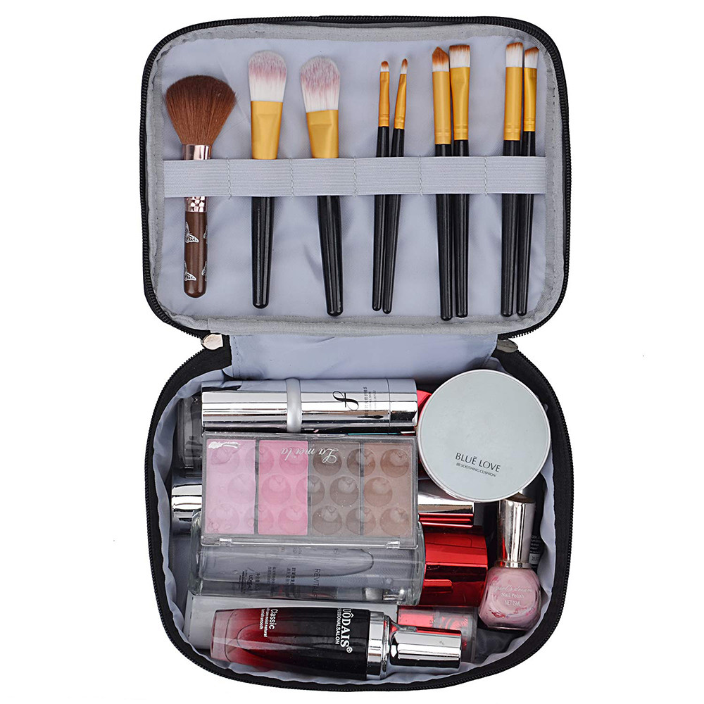 Waterproof Multifunction Marble Zipper Toiletry Bag For Women
