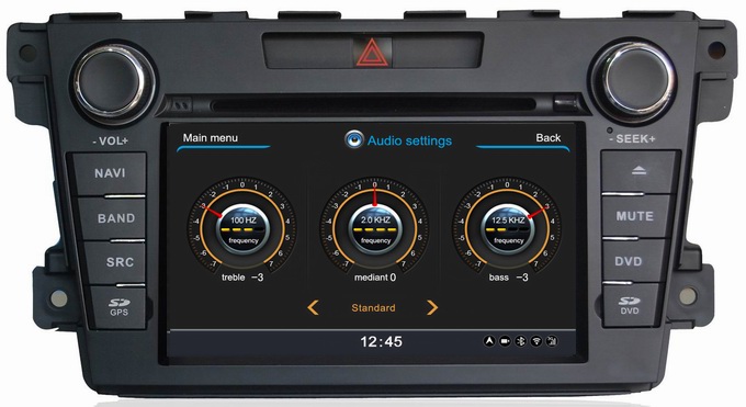 Ouchuangbo S100 Car Head Unit Sat Navigation for Mazda CX-7 (2010-2011) Bluetoth TV Radio Stereo 1G CPU