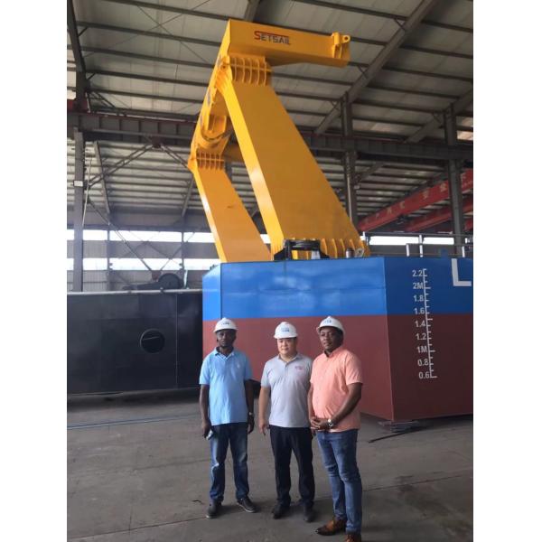 Diesel Engine Hydraulic Control Water Flow 5500m 24 Inch Cutter Suction Dredger with Underwater Pump Dredging Machine
