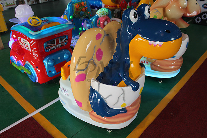 Coin Operated Swing Rocking Game Machine Kids Ride On Dinosaur Animal