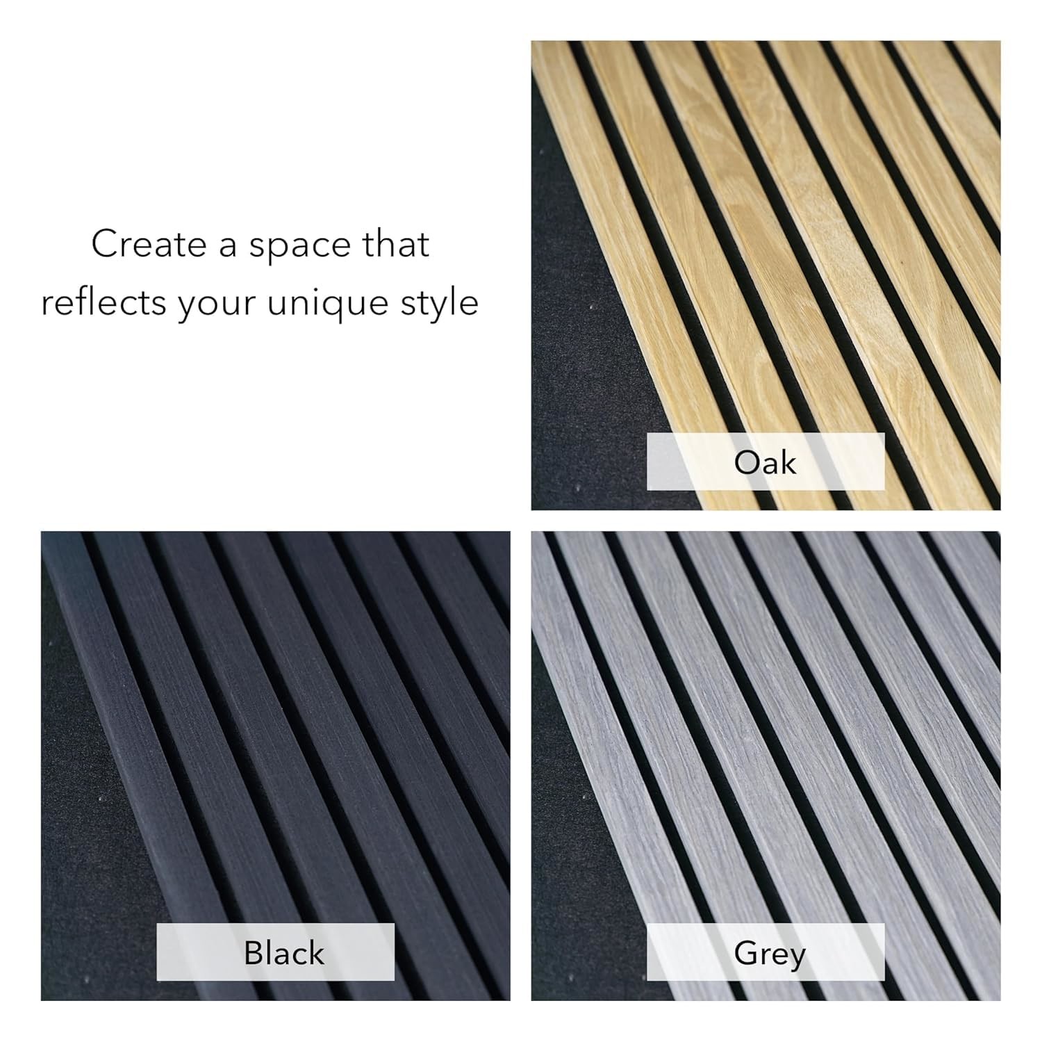 3D Acoustic Wall Panels Custom Colour Thickness 21/11/13mm