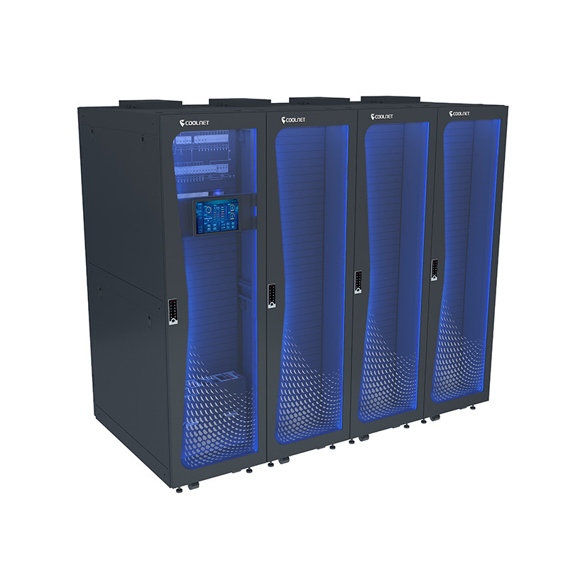 All In One Data Center Cabinet With Temperature Humidity Control Energy Management For Computer Rooms