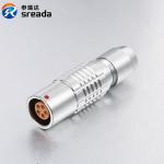 DHG 0B Push Pull 5 Pin Electrical Connector IP68 Waterproof Push Lock Connector