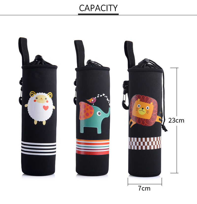 Reusable Insulated Neoprene Water Bottle Sleeve