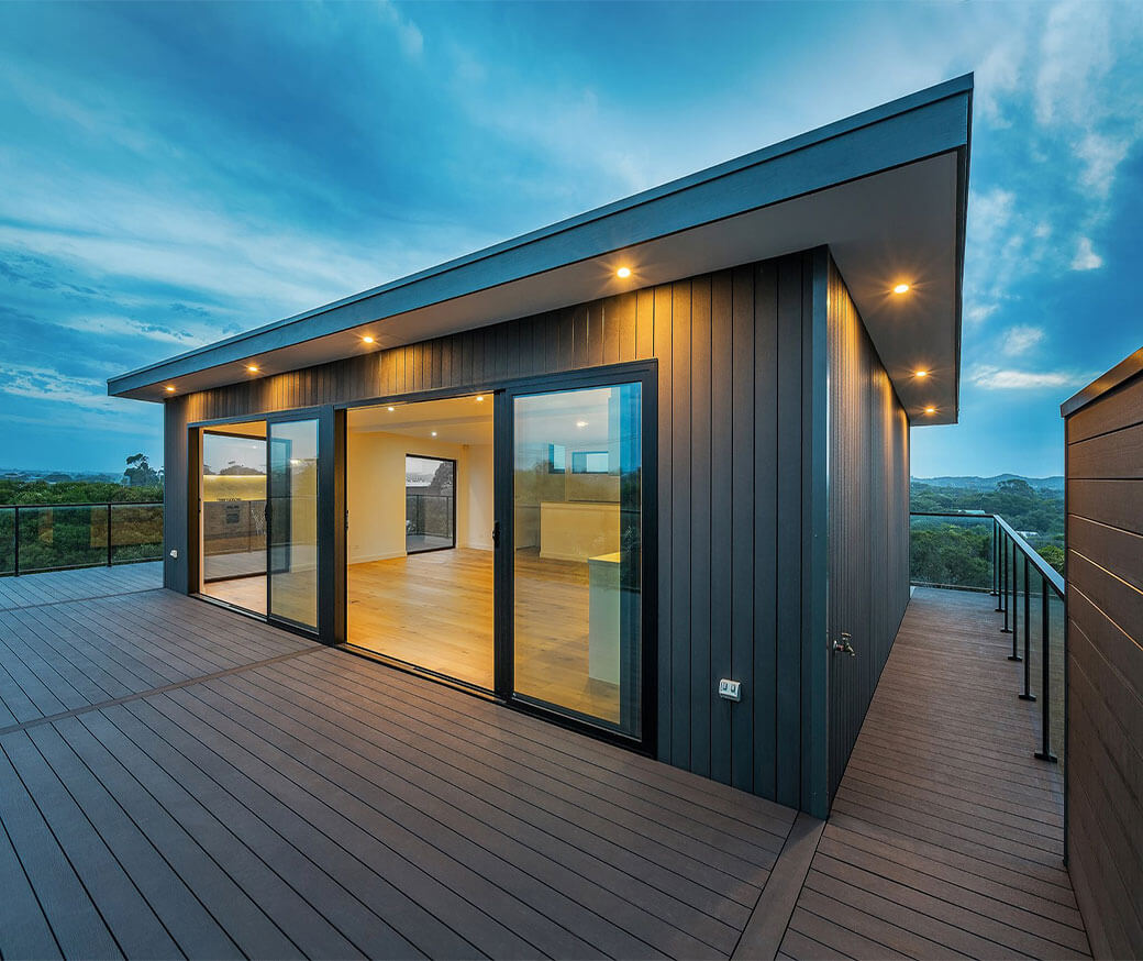 Co-extruded ASA Surface 2022 Waterproof Plastic Cladding for Outdoor Panel 150*23mm