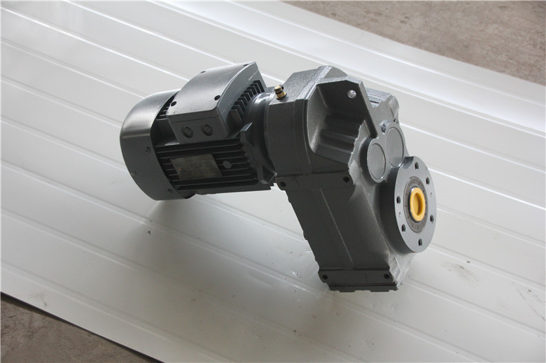 Parallel Shaft F Series Gearbox Helical Geared Motor Reducer For Agitator