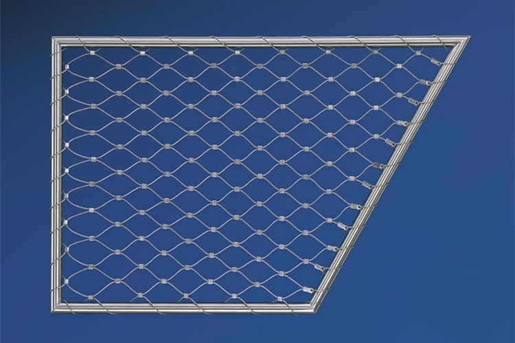 Stainless steel wire mesh netting/ Balustrade safety netting