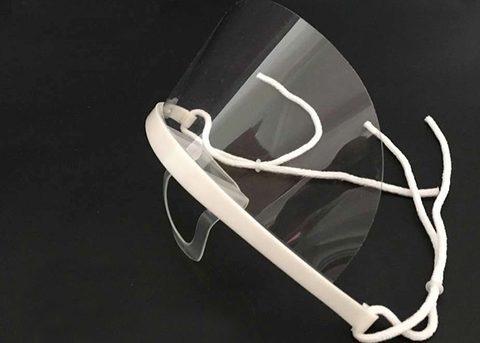Transparent Catering Plastic Chin Face Shield Masks