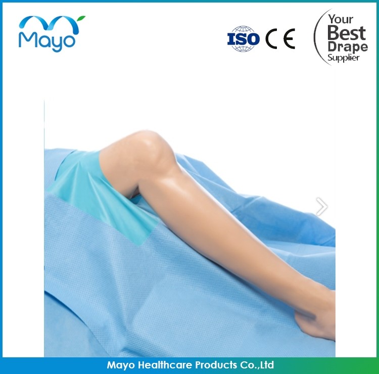 OEM Nonwoven Lower Extremity Drape Sterile Drape With Hole