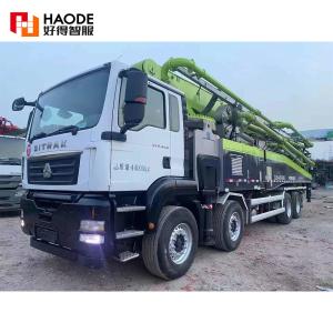 Buy cheap 2021 Used Perfect Condition Mercedes Benz Chassis Truck 63m Boom Zoomlion 63X-7rz Concrete Pump Trucks for Sale product