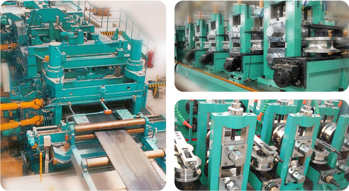 120m/Min Spiral Weld Pipe Mill Automated Straight Seam Welded Pipe Mill