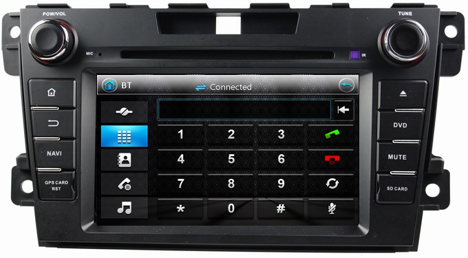 Ouchuangbo Car GPS Navi Multimedia for Mazda CX-7 2012- Auto Radio DVD USB iPod OCB-7007A