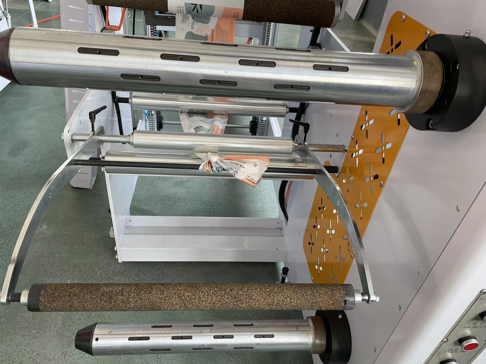 50m/Min Film Rewinding Machine 15 Meters 380V50Hz