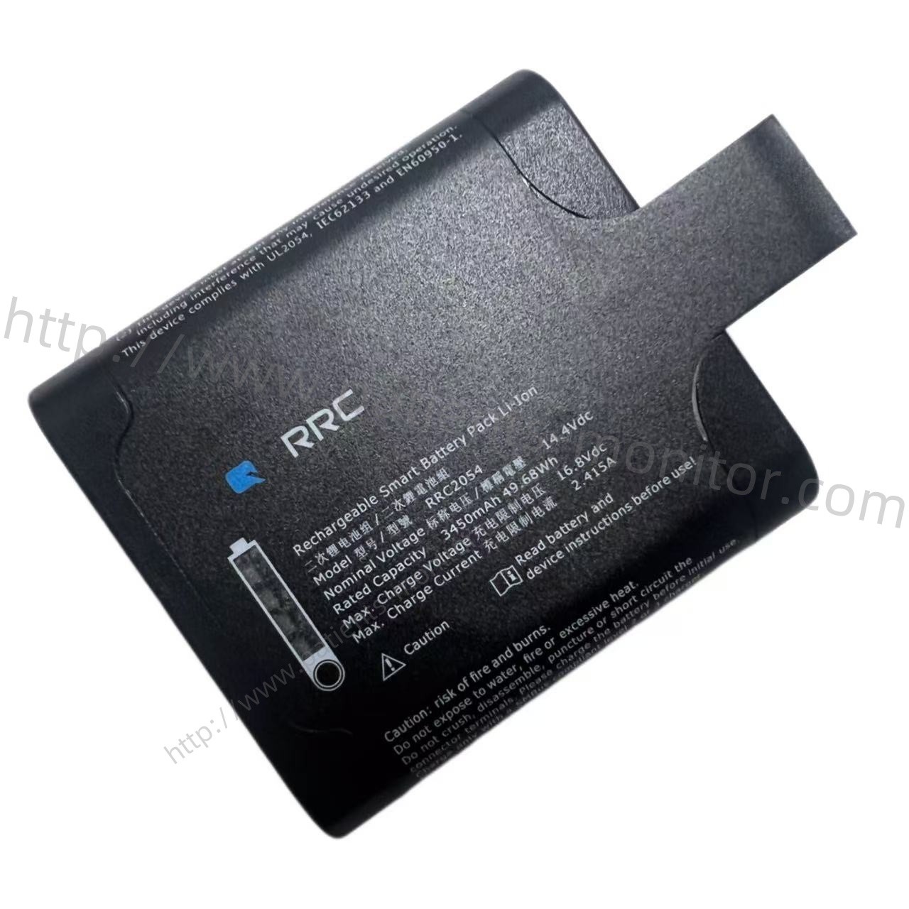 RRC RRC2054 Li-ion Rechargegable Smart Battery Pack 14.4V 3450mAh 49.68Wh for INSPIRED ENERGY NF2054HD Flaw Detector