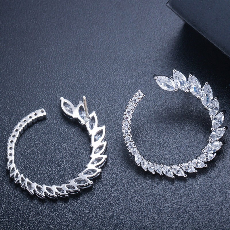 Fashion Wedding Bridal Jewelry Sets Crystal Antique Bronze Jewelry Set Necklace Earrings Bracelet Rings Christmas