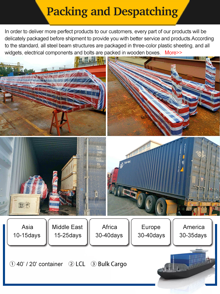 single beam 10  ton electric hoist travelling gantry crane