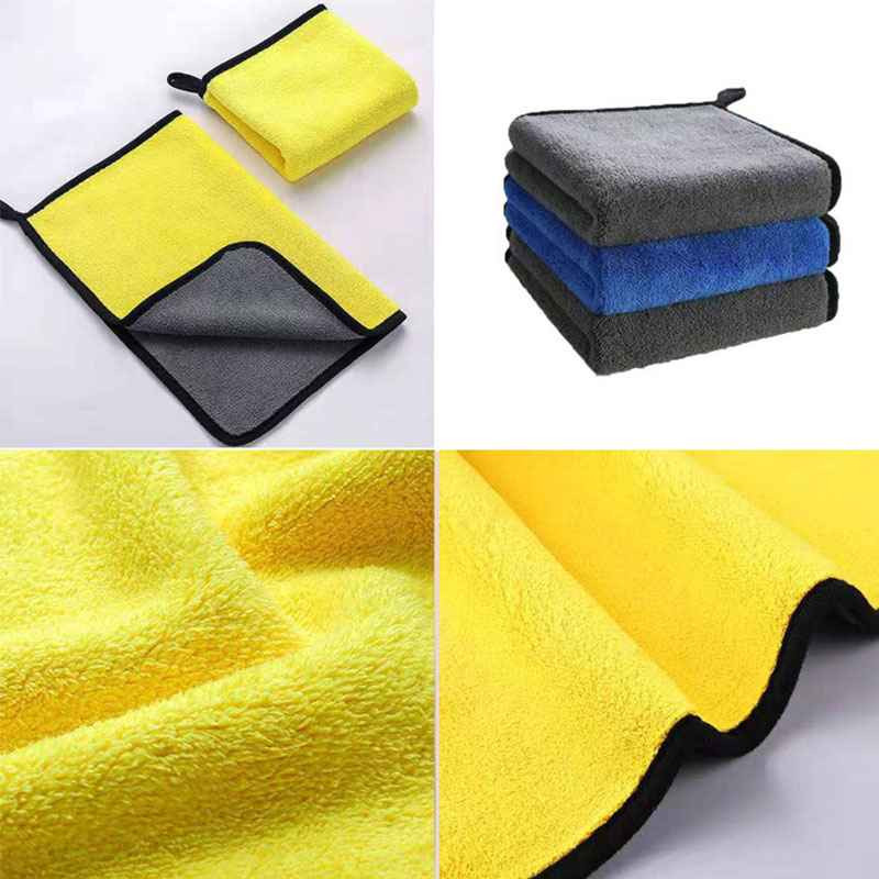 Customizable Rectangle Kitchen Towel Absorbent and Non-Shedding Microfiber Material