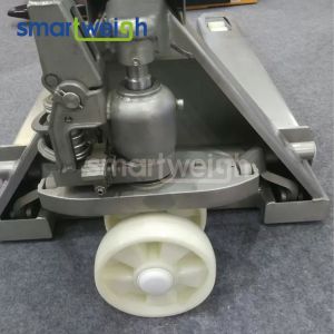 Precision Mobile Hand Pallet Jack Weight Scale Waterproof Stainless Steel 2000Kg