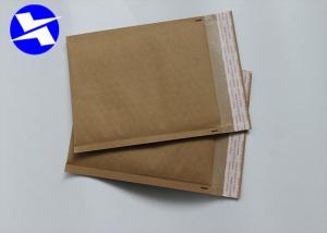 Buy cheap Lightweight Kraft Paper Bubble Mailers Self Adhesive Tape High Frequency Heat Seal product