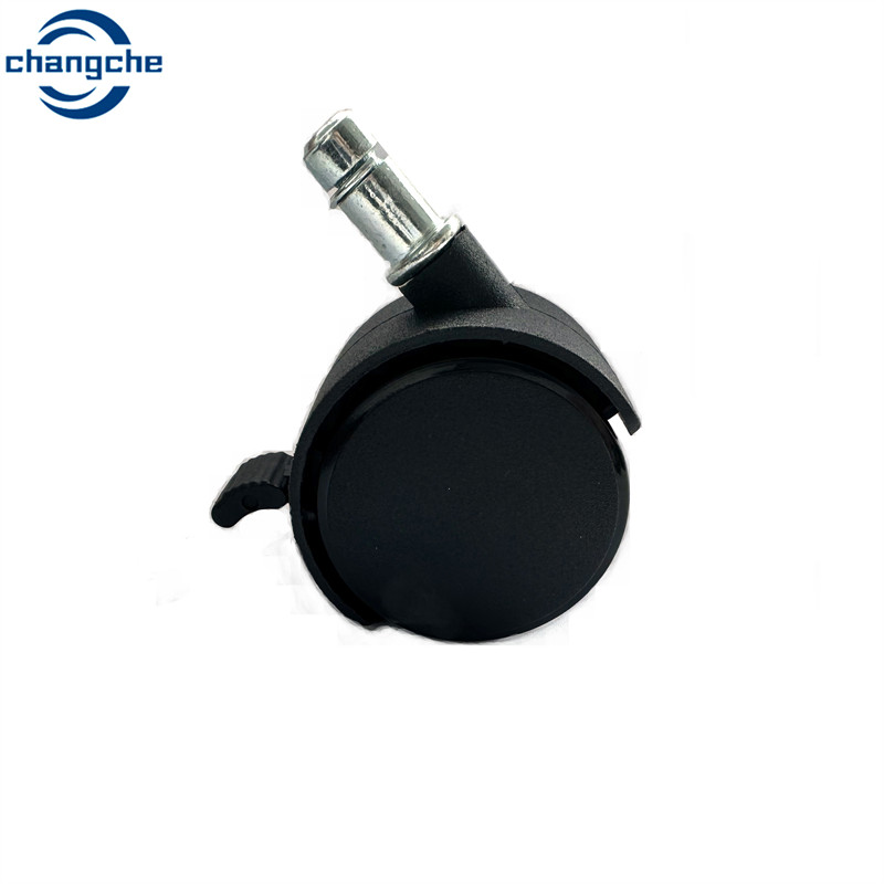 50mm Nylon Medium Duty Swivel Casters 11*32mm Friction Stem Casters With Lock