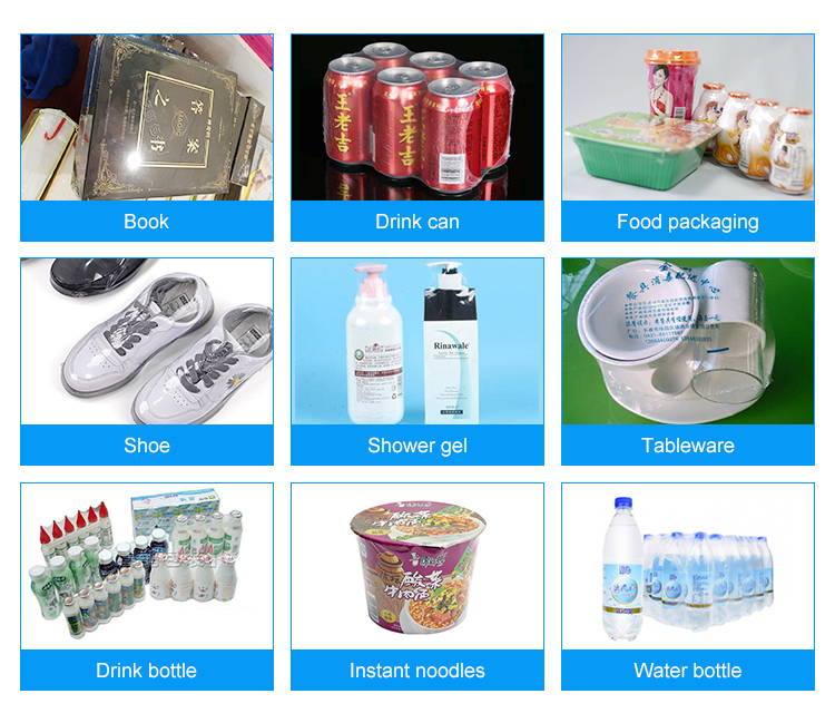 High Quality Automatic Pe Film Heat Shrink Packaging Wrapping Machine