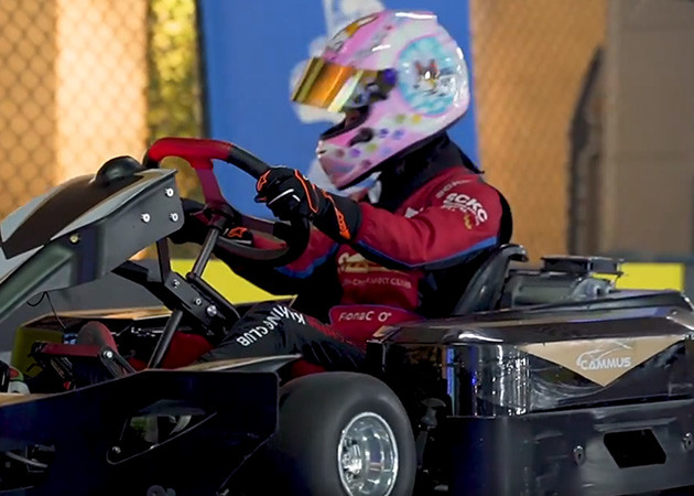 3H Charging Electric Mini Go Kart 3000RPM Motor Ride On Go Kart