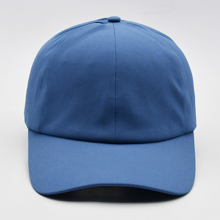 Breathable Adjustable Golf Hats Cotton Nylon Polyester One Size Fits All Custom Design Free Sample