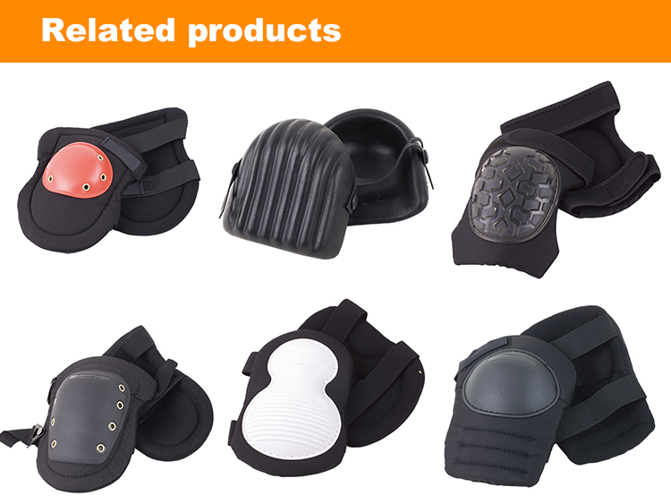 23*18cm KN011 Outdoor Gel Cushioned Heavy Duty Working Knee Pads for Work Efficiency