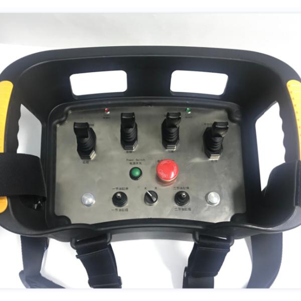 China CE 4 Joystick Remote Control , 2000m Truck Crane Remote Control on sale
