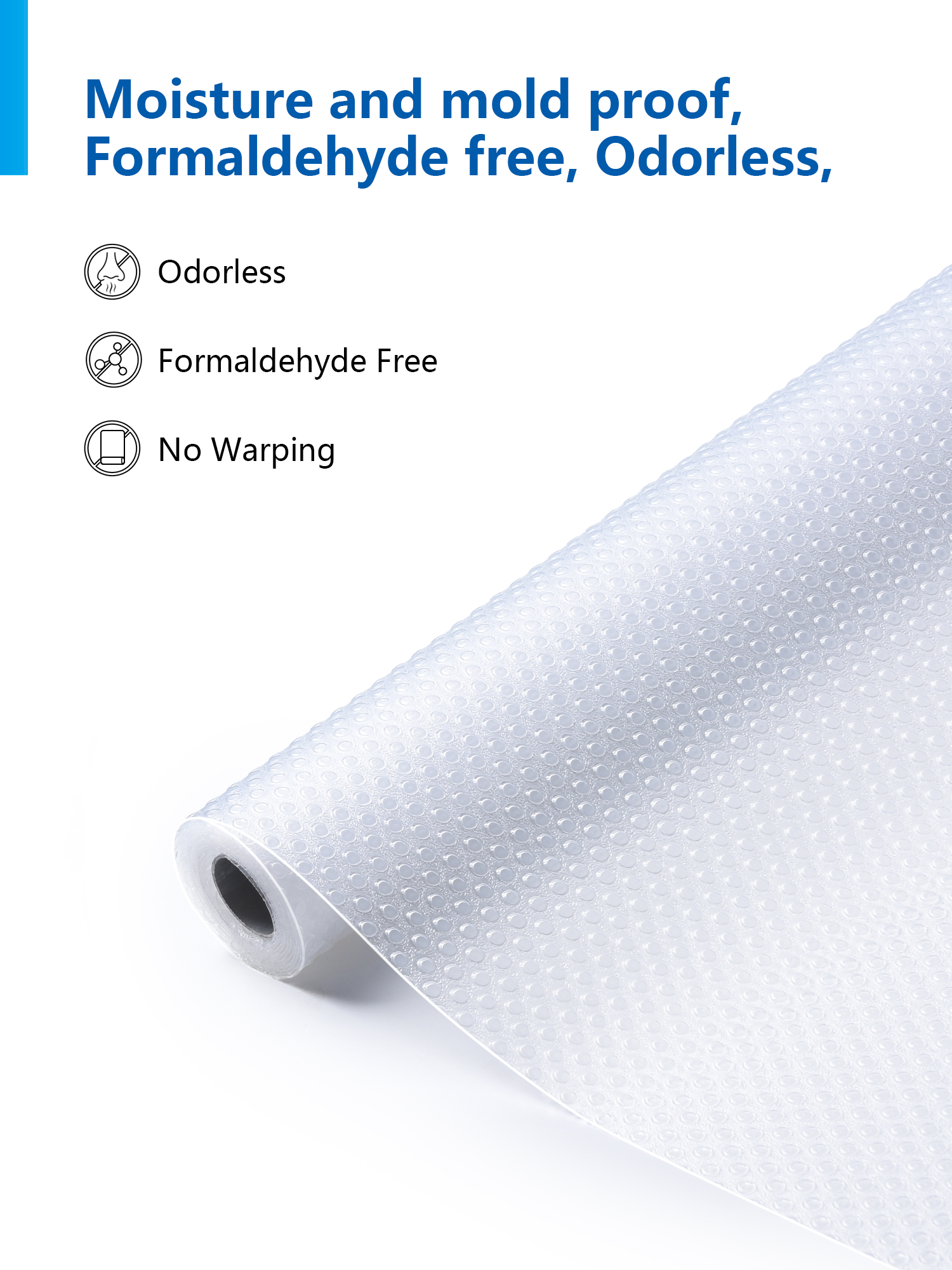 Moisture-Resistant Washable Anti Frost Freezer Mat for Refrigerator Shelf Liners
