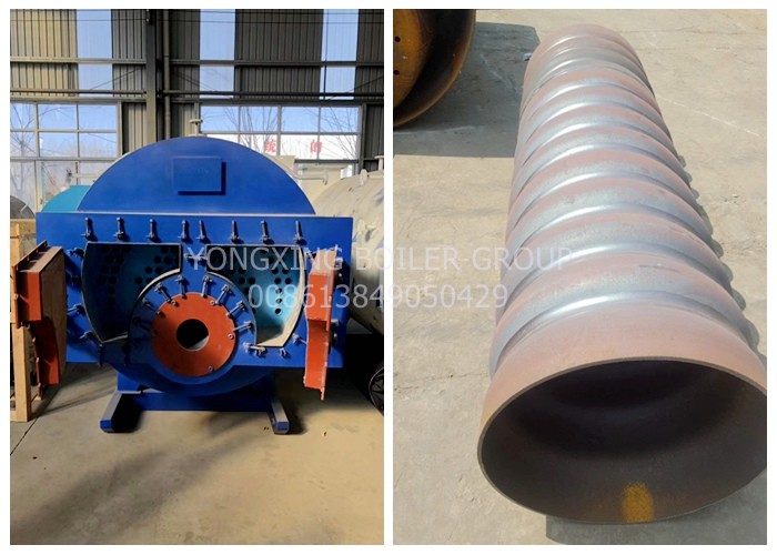 High Efficiency Diesel Fired Steam Boiler Skid Mounted For Textile Industry